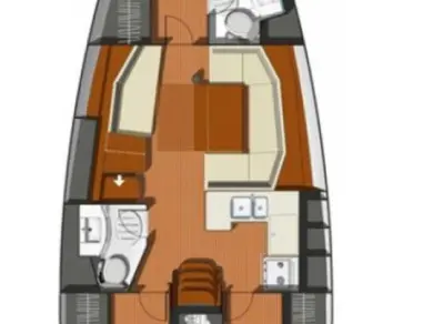 Bareboat Rental Sailboat Jeanneau with a boat licence