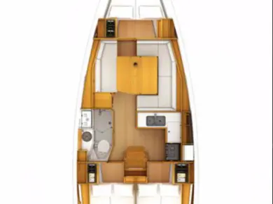 Bareboat Rental Sailboat Jeanneau with a boat licence