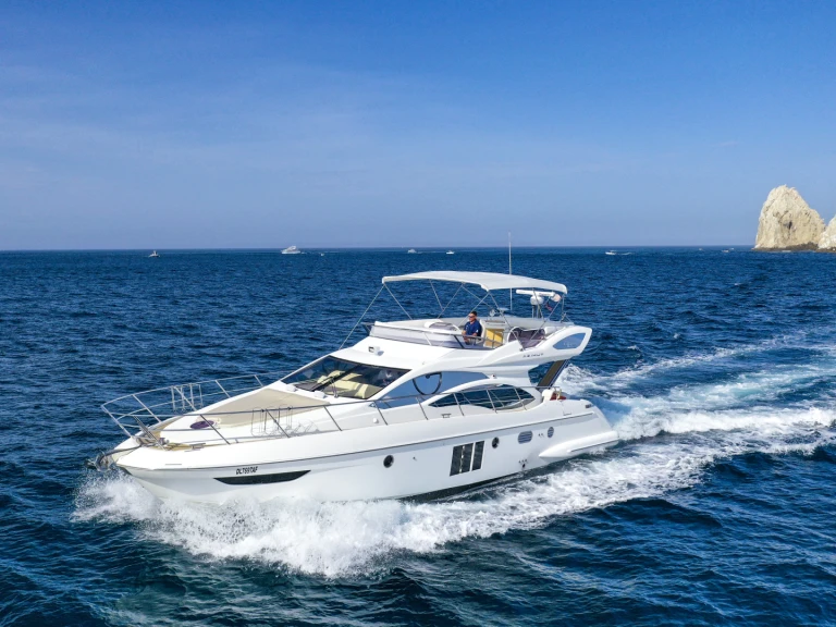 Motorboat rental with or without captain Azimut Cabo San Lucas