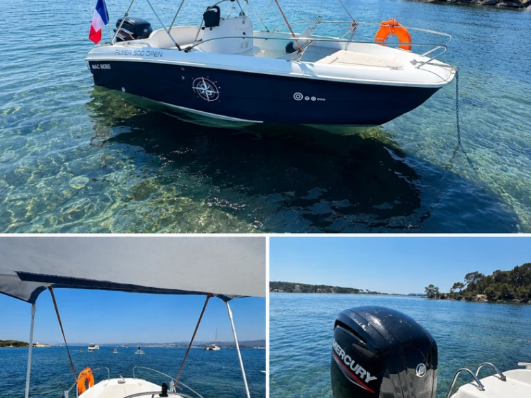 Motorboat rental in Six-Fours-les-Plages - Bénéteau Flyer 500