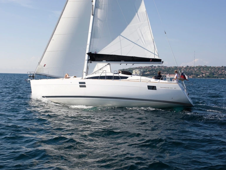 Elan Impression 40 charter bareboat or captained in  Pula