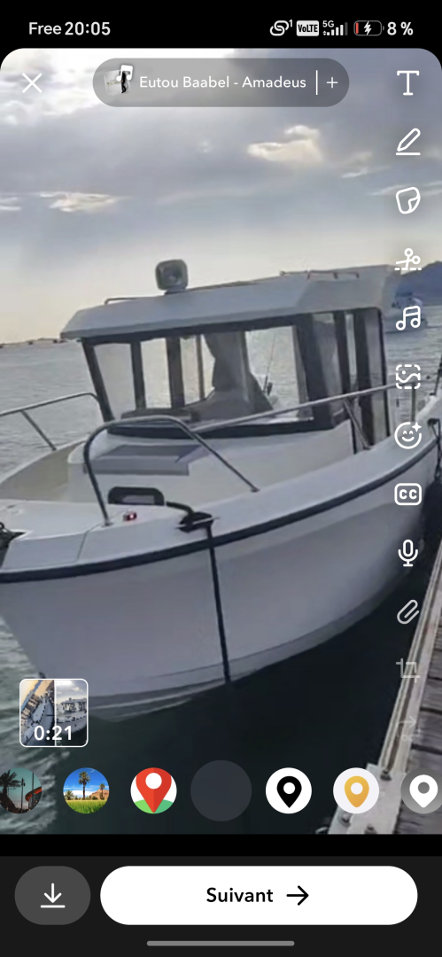 Motorboat rental in Ajaccio - Quicksilver 705 pilothouse 