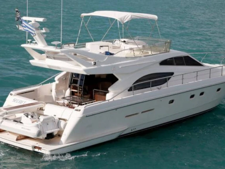 Yacht charter Marseille cheap Ferretti 53