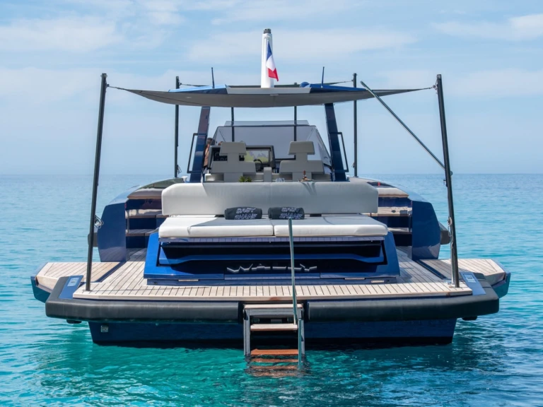 Bareboat Rental Motorboat WALLY YACHTS with a boat licence