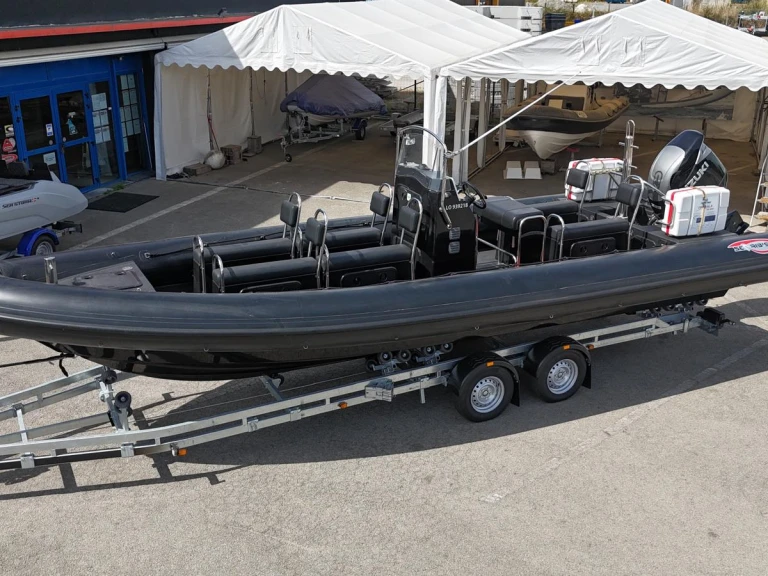RIB rental with or without captain Searib's Vannes