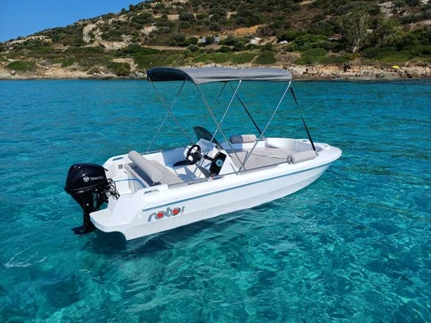Motorboat rental in Galéria - ROTO Roto 450s family