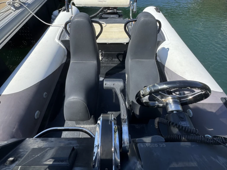 Bareboat Rental RIB Hydrosport with a boat licence