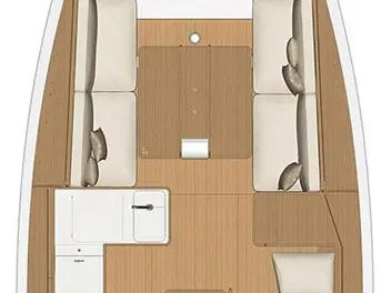 Bareboat Rental Sailboat Dufour with a boat licence