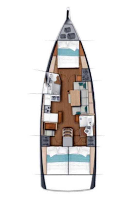 Bareboat Rental Sailboat Jeanneau with a boat licence
