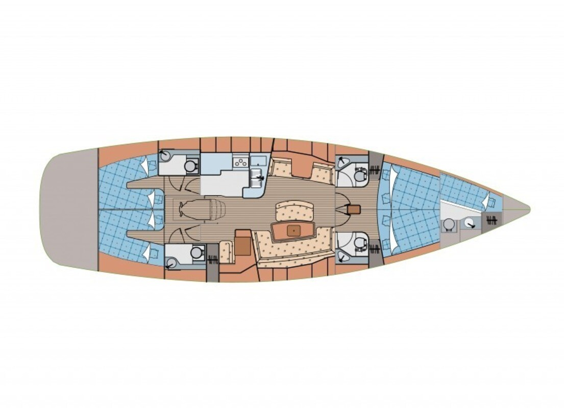 Sailboat rental in Pirovac - Elan Impression 514