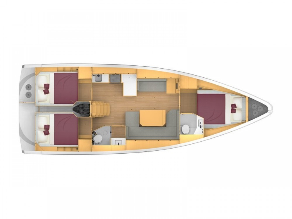 Sailboat rental in Izola - Bavaria Bavaria C42
