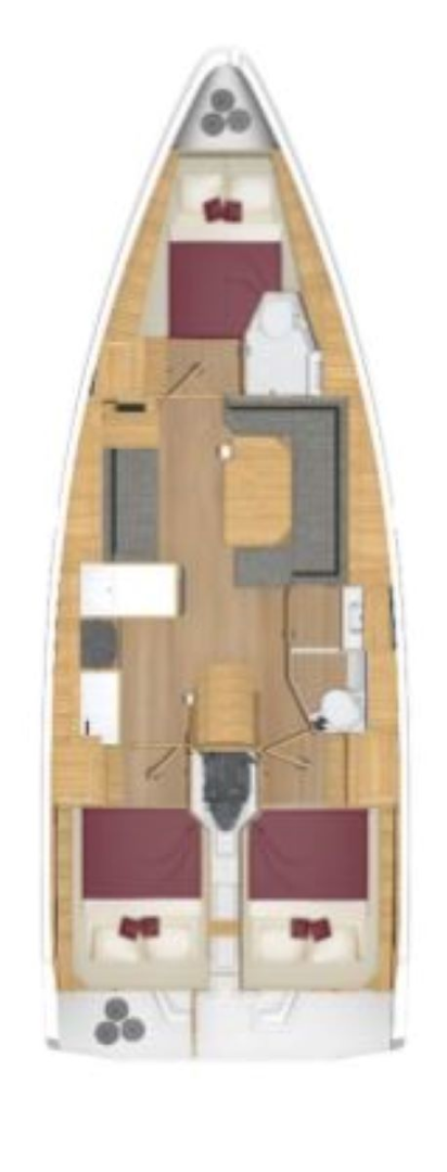 Bareboat Rental Sailboat Bavaria with a boat licence