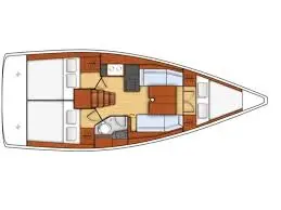Yacht charter Trogir cheap Oceanis 35.1