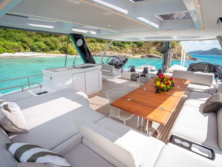 Lagoon SEAHOME II charter bareboat or captained in  British Virgin Islands (BVI)