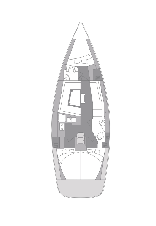 Sailboat rental with or without captain Elan Pirovac