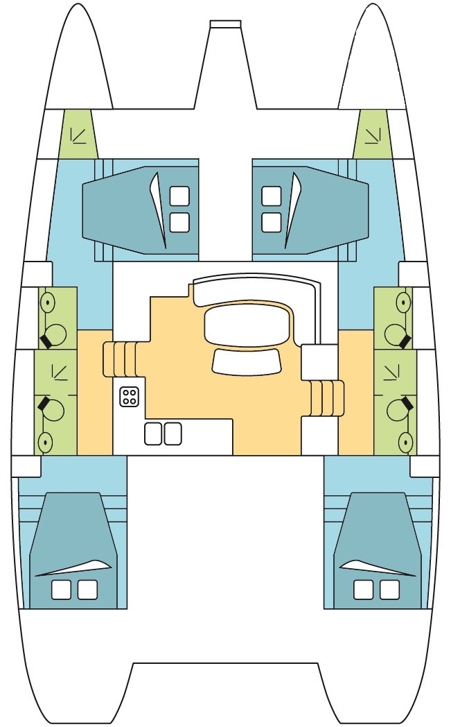 Rent a Lagoon Lagoon 421 Airlie Beach
