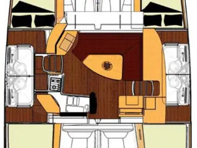 Catamaran rental in Airlie Beach - Fountaine Pajot Lipari 41