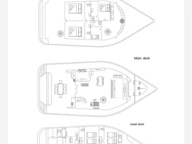 Bareboat Rental Luxury Yacht Custom Made with a boat licence