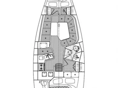 Yacht charter Paraty cheap Delta 365