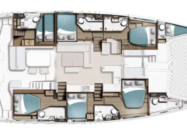 Leopard Catamarans / Robertson & Caine Leopard 52 charter bareboat or captained in  Furnari