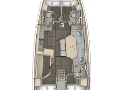Sailboat rental in Préveza - Dufour Dufour 48