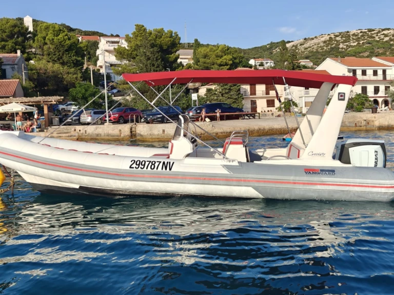 Valiant V 750 Cruiser charter bareboat or captained in  Novalja