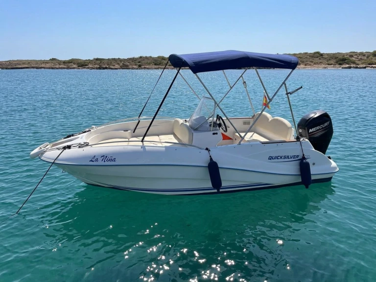 Quicksilver Quicksilver 505 Commander charter bareboat or captained in  Cambrils