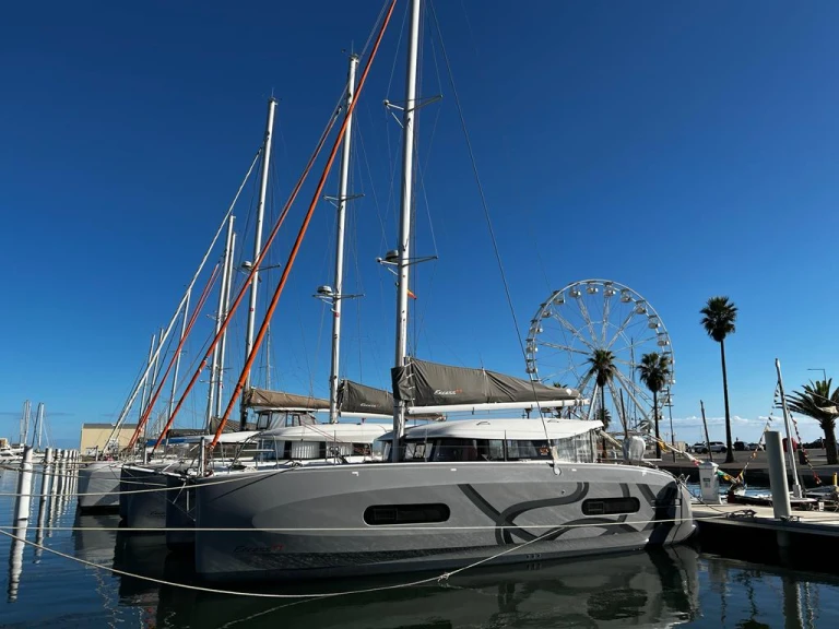 Bareboat Rental Catamaran Excess with a boat licence