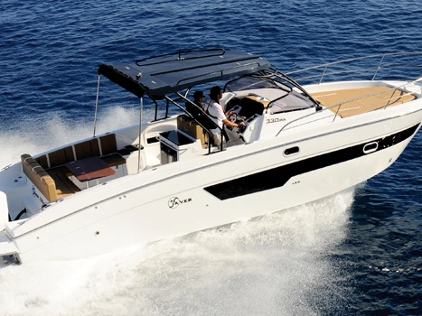 Bareboat Rental Motorboat Saver with a boat licence