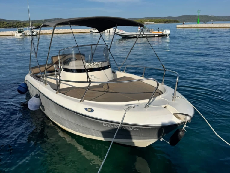 Motorboat rental with or without captain Fisher Tkon