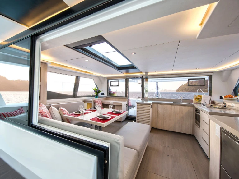 Leopard Leopard 45 charter bareboat or captained in  Eden Island