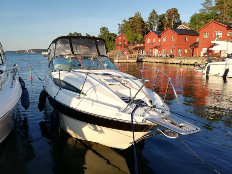 Motorboat rental with or without captain Bayliner Stockholm