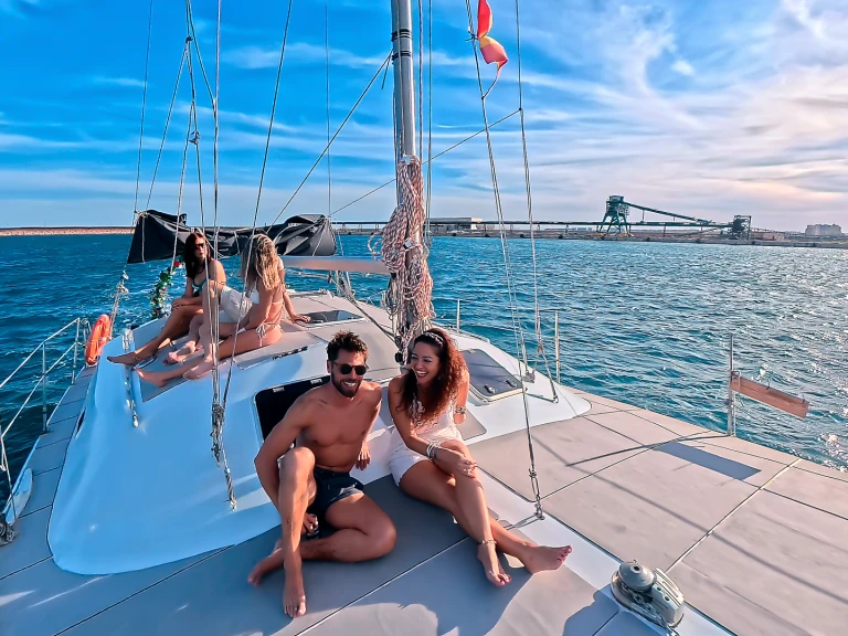 Catamaran for rent Santa Pola at the best price