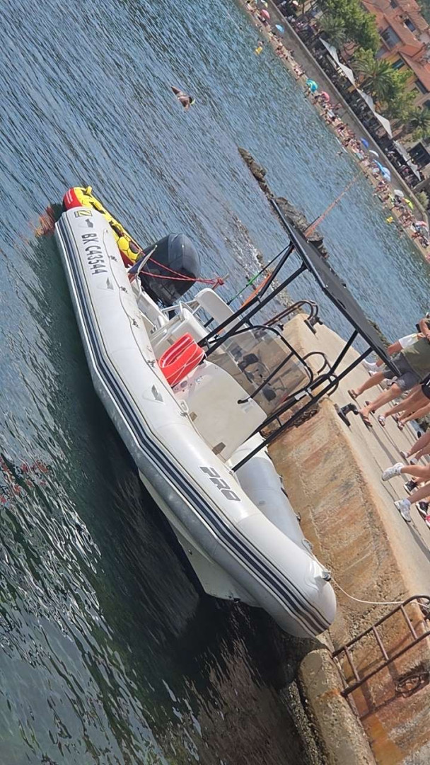 Bareboat Rental RIB Zodiac with a boat licence