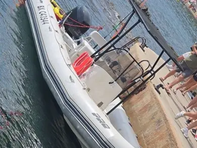 Bareboat Rental RIB Zodiac with a boat licence