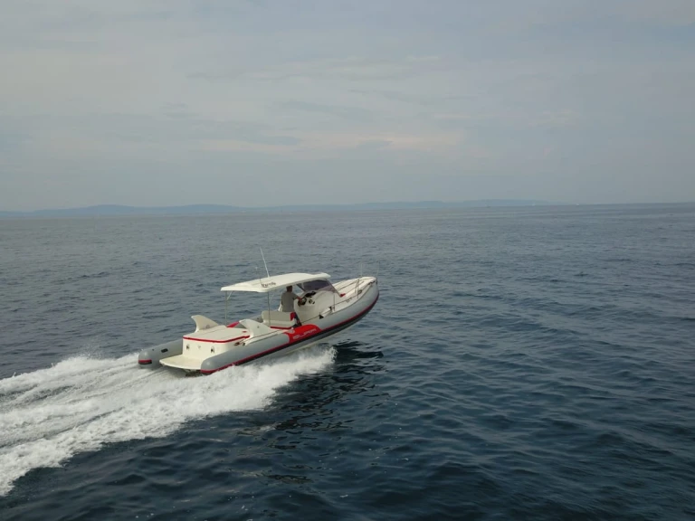 Bura-Boats Bura 9.5 charter bareboat or captained in  Split