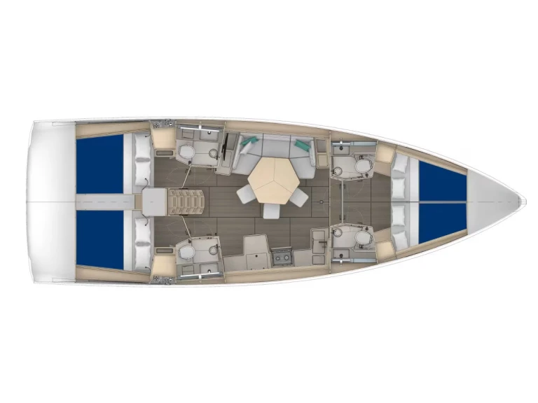 Dufour Dufour 44 charter bareboat or captained in  Gouvia