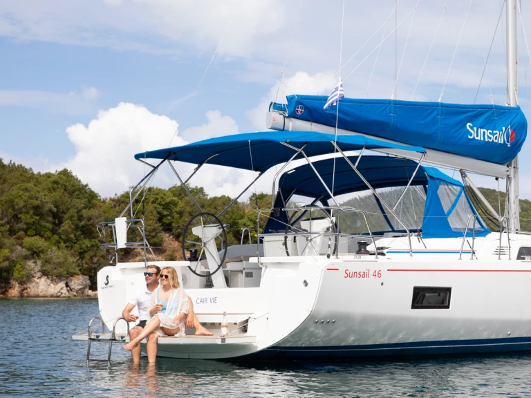 Yacht charter Gouvia cheap Oceanis 46