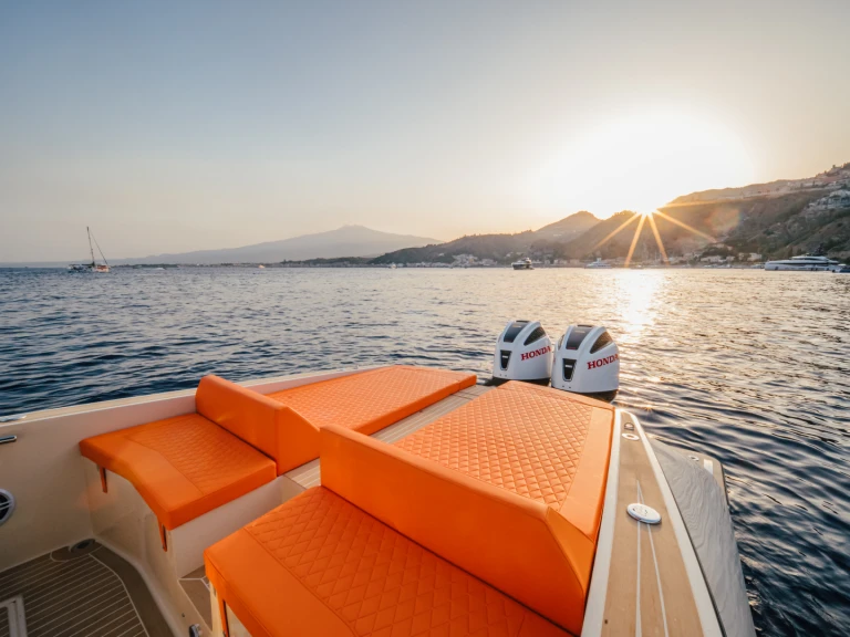 Motorboat rental with or without captain LILIBAEUM YACHT Taormina