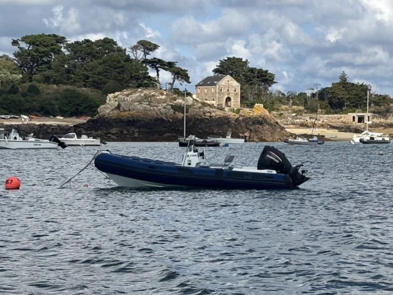 RIB rental with or without captain Tiger Paimpol
