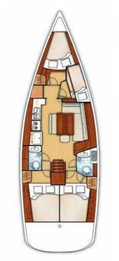 Boat rental Bénéteau Oceanis 43 Family - 4 cab. in Göcek on Samboat