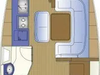 Sailboat rental with or without captain Bavaria Gouvia
