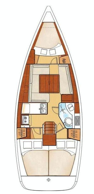 Sailboat for rent Préveza at the best price