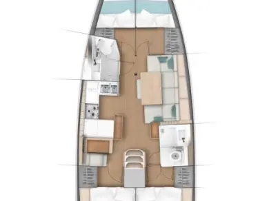 Yacht charter Alimos cheap Sun Odyssey 440