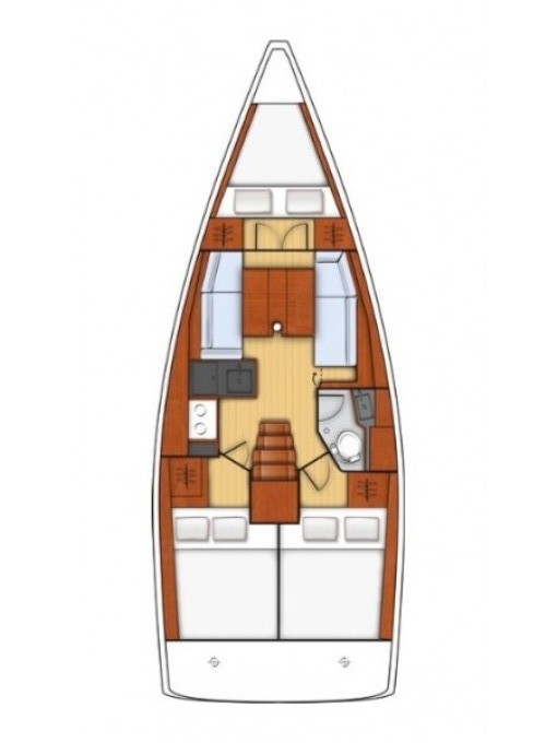 Boat rental Bénéteau Oceanis 35.1 in Biograd na Moru on Samboat