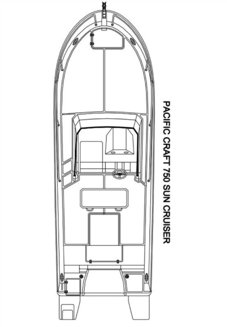 Rent a Pacific Craft Pacific Craft 750 Sun Cruiser Pula