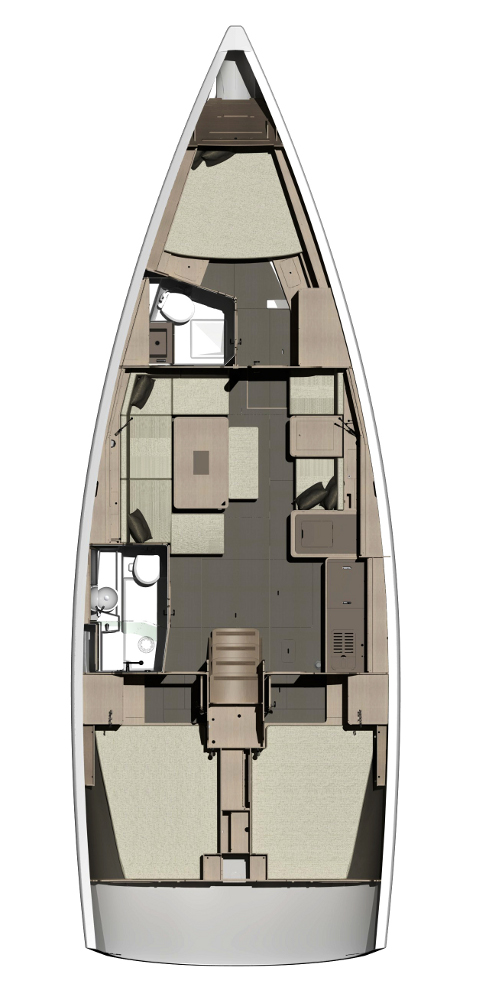 Dufour Dufour 410 Grand Large charter bareboat or captained in  Sukošan