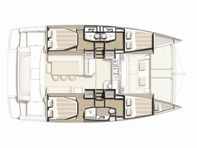 Catamaran rental in Biograd na Moru - Bali Bali 4.1
