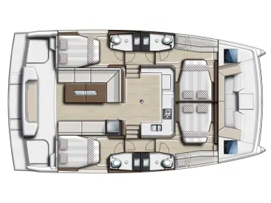 Boat rental Bali Bali Catspace Voile in Biograd na Moru on Samboat