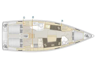 Sailboat for rent Kaštela at the best price